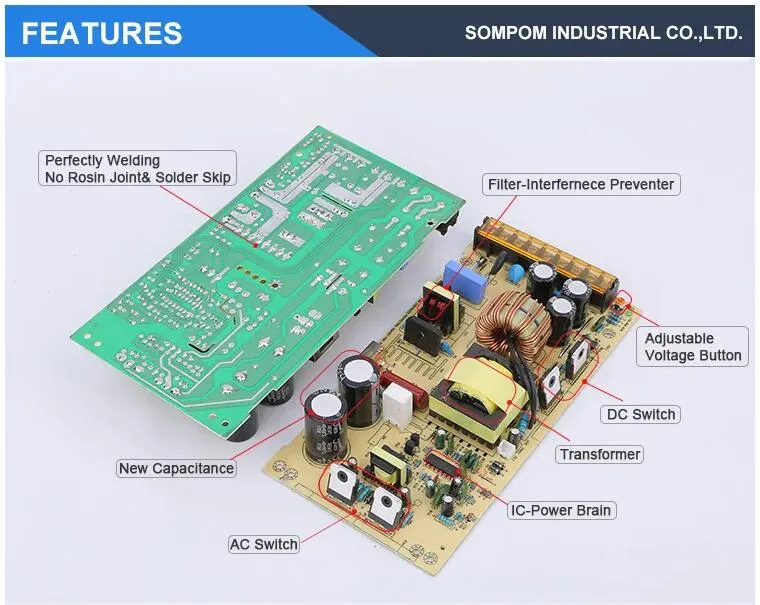 AC to DC 120W 3V 40A Constant Voltage LED Switch Mode Power Supply