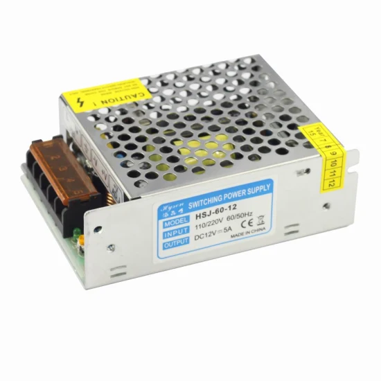 Interruptor de 12V 50W Modo de conmutación AC/DC Fuente de alimentación para luz LED/Tira/Lámpara/Cartelera con CE RoHS S-50-12